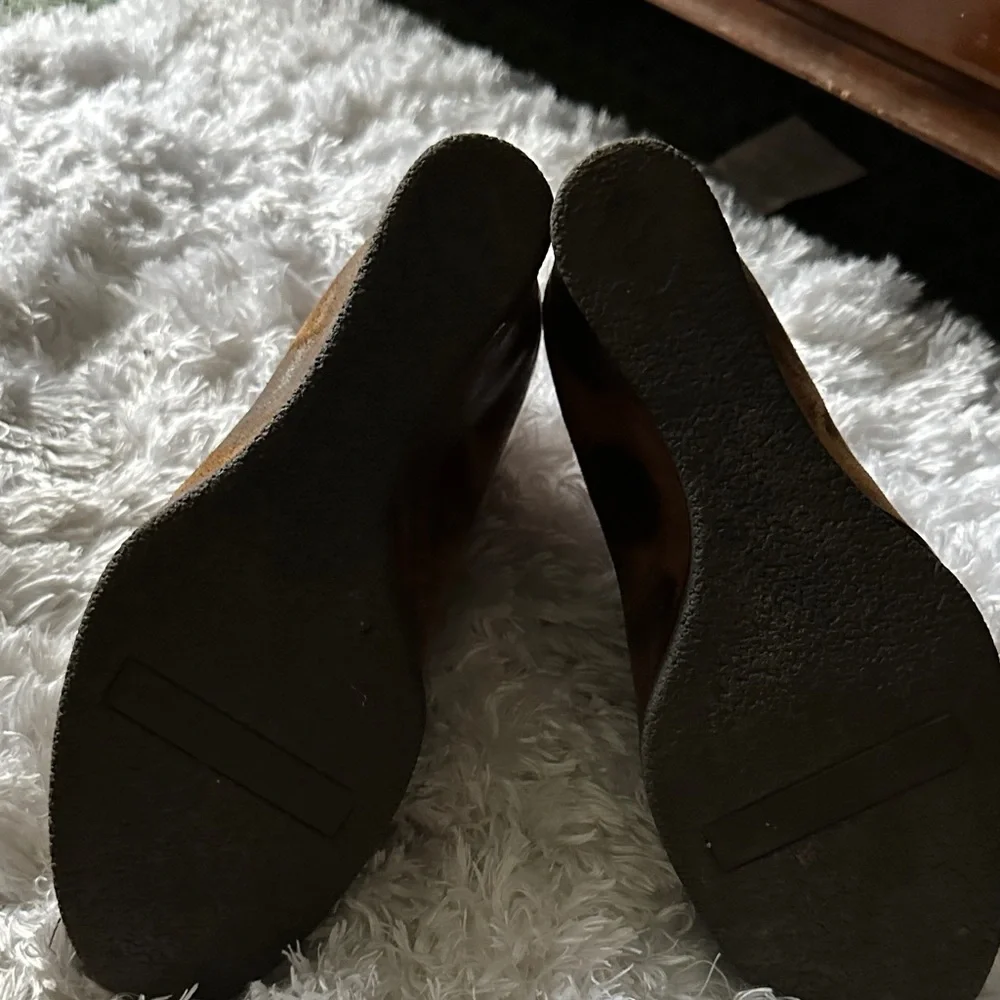 Donald J. Pliner Camouflage Brown Ankle Boots - Picture 5 of 7